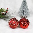 30Pk Christmas Shatterproof Ornaments-Multi