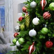 30Pk Christmas Shatterproof Ornaments-Multi