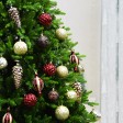 30Pk Christmas Shatterproof Ornaments-Multi