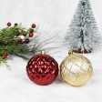 30Pk Christmas Shatterproof Ornaments-Multi