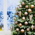 30Pk Christmas Shatterproof Ornaments-Multi