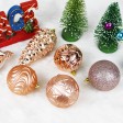 30Pk Christmas Shatterproof Ornaments-Multi