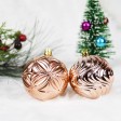 30Pk Christmas Shatterproof Ornaments-Multi