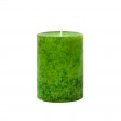 3 x 4 Inch Sld Holiday Fores Scented Pillar Candle