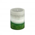 3 x 4 Inch Lyr Holiday Fores Scented Pillar Candle