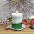 3 x 4 Inch Lyr Holiday Fores Scented Pillar Candle(24pcs/Case)