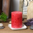 3 x 4 Inch Sld Apple Crisp Scented Pillar Candle