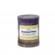 3 x 4 Inch Purple Sand Scented Pillar Candle