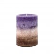 3 x 4 Inch Purple Sand Scented Pillar Candle(24pcs/Case)