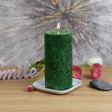 3 x 6 Inch Sld Holiday Fores Scented Pillar Candle
