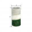 3 x 6 Inch Lyr Holiday Fores Scented Pillar Candle(12pcs/Case)