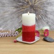 3 x 6 Inch Lyr Apple Crisp Scented Pillar Candle