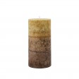 3 x 6 Inch Tritone Brown Scented Pillar Candle(12pcs/Case)