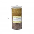 3 x 6 Inch Tritone Brown Scented Pillar Candle(12pcs/Case)