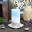 3 x 6 Inch Lyr Vintage Linens Scented Pillar Candle