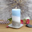 3 x 6 Inch Lyr Vintage Linens Scented Pillar Candle