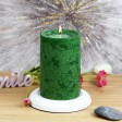 4 x 6 Inch Inch Sld Holiday Fores Scented Pillar Candle(12pcs/Case)