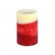 4 x 6 Inch Lyr Apple Crisp Scented Pillar Candle