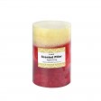 4 x 6 Inch Lyr Apple Crisp Scented Pillar Candle