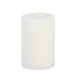 2 x 3 Inch White Pillar Candles - Set of 6