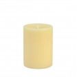 3 x 4 Inch  Ivory Pillar Candle