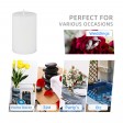 2 x 3 Inch White Pillar Candle