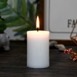 2 x 3 Inch White Pillar Candle