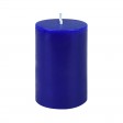 2 x 3 Inch Blue Pillar Candle (24pcs/Case) Bulk
