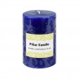 2 x 3 Inch Blue Pillar Candle