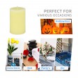 2 x 3 Inch Ivory Pillar Candle (24pcs/Case) Bulk