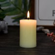 2 x 3 Inch Ivory Pillar Candle