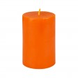 2 x 3 Inch Orange Pillar Candle (24pcs/Case) Bulk