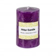 2 x 3 Inch Purple Pillar Candle (24pcs/Case) Bulk