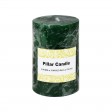 2 x 3 Inch Hunter Green Pillar Candle