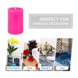 2 x 3 Inch Hot Pink Pillar Candle (24pcs/Case) Bulk