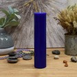 2 x 9 Inch Blue Pillar Candle (12pcs/Case) Bulk