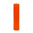 2 x 9 Inch Orange Pillar Candle