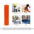 2 x 9 Inch Orange Pillar Candle