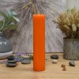 2 x 9 Inch Orange Pillar Candle