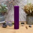 2 x 9 Inch Purple Pillar Candle