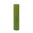 2 x 9 Inch Sage Green Pillar Candle