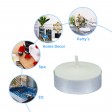 50 Vanilla Scented White Tealight Candles