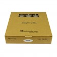 Metallic Silver Tealight Candles (50pcs/Pack)