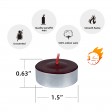 Metallic Red Tealight Candles (50pcs/Pack)