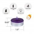 Metallic Purple Tealight Candles (50pcs/Pack)