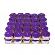 Metallic Purple Tealight Candles (50pcs/Pack)