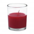 Red Round Glass Votive Candles (96pcs/Case) Bulk