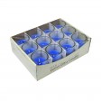 Blue Round Glass Votive Candles (96pcs/Case) Bulk