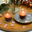 Brown Round Glass Votive Candles (96pcs/Case) Bulk