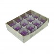 Purple Round Glass Votive Candles (96pcs/Case) Bulk